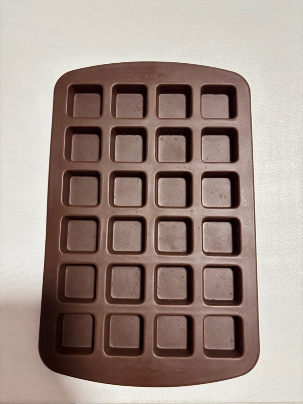 Wilton Brown Silicone Square Candy & Chocolate Mold